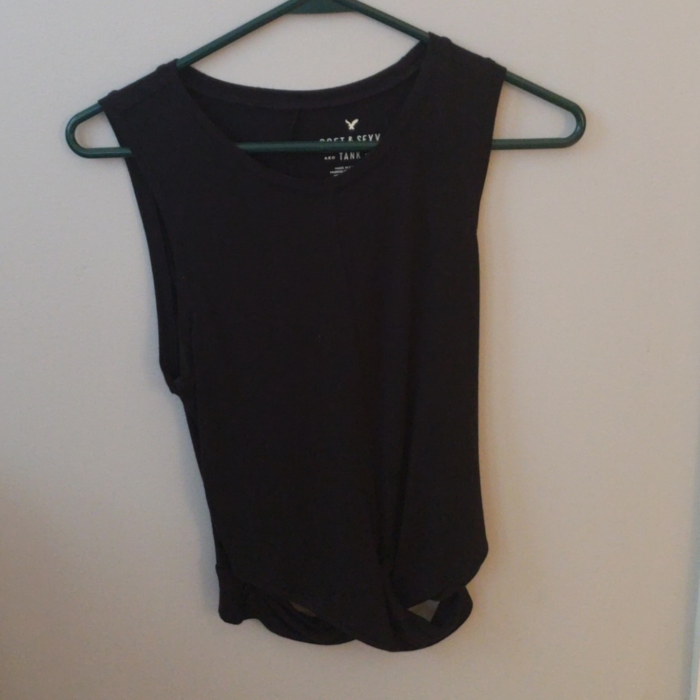 American eagle crop tank